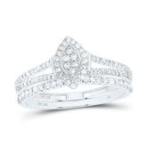 1/3CTW-DIA NK FASHION MARQUISE BRIDAL SET